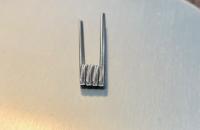 Alien Нержа (3х0.4ss+0.15нихр 3мм 4витка) готовый койл 1шт