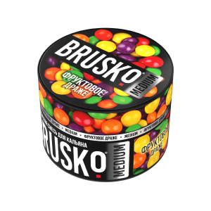 Табак Brusko Medium, 50гр "Фруктовое драже"