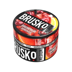 Табак Brusko Medium, 50гр "Вишнеый лимонад"
