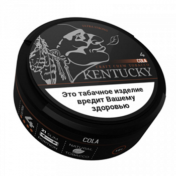Жевательный табак KENTUCKY 4 ULTRA "Cola"
