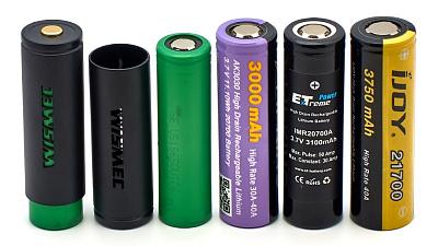 Выгодная цена на аккумуляторы при покупке любого боксмода или комплекта