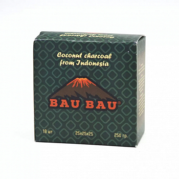 Bau Bau 25мм, 18шт/уп - уголь для кальяна