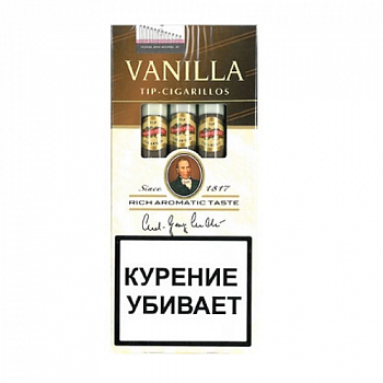 Сигариллы HANDELSGOLD Tip-Cigarillos Vanilla 1уп/5шт