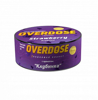 Табак Overdose, 25гр "Strawberry / Клубника"