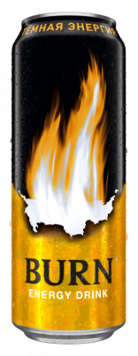 Напиток Burn Темный 0.45л