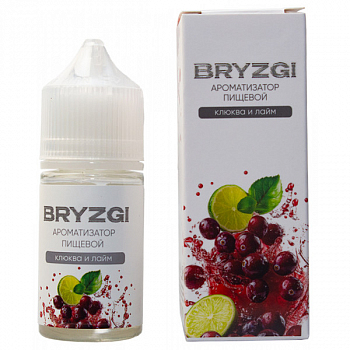 Ароматизатор BRYZGI "Клюква Лайм" 15мл (на 30мл)