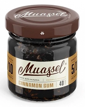 Табак Muassel, 40гр "Cinnamon Gum - Жвачка с корицей"