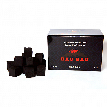Bau Bau 25мм, 72шт/уп - уголь для кальяна