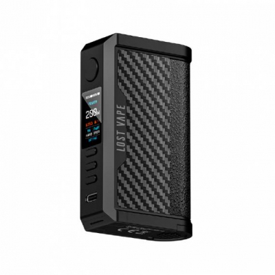 LOST VAPE CENTAURUS Q200 боксмод (Black Carbon Fiber)