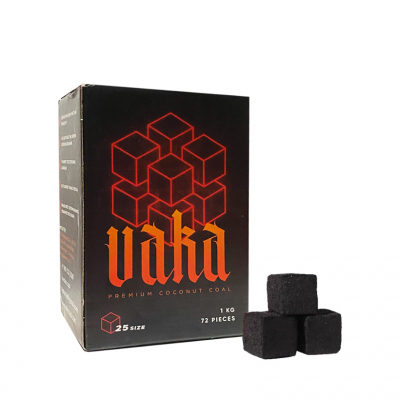 Vaka, 72шт/уп - уголь для кальяна