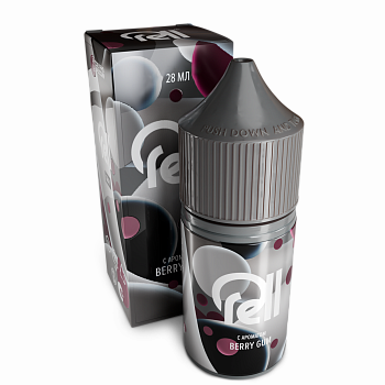 Жидкость для ЭСДН RELL Gray "Ягодная жвачка" 28мл 0мг.