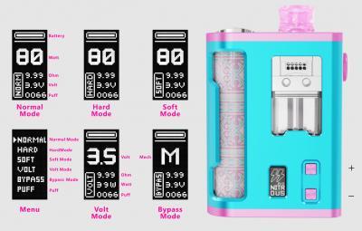 Damn Vape Nitrous Zaion AIO With RBA (Garuda)