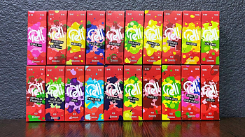 Жидкость для ЭСДН RELL RED SALT "Strawberry fresh with melon" 10мл 18мг.