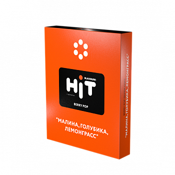 Табак BLACKBURN HiT, 30гр "Berry Pop / Малина, голубика, лемонграсс"