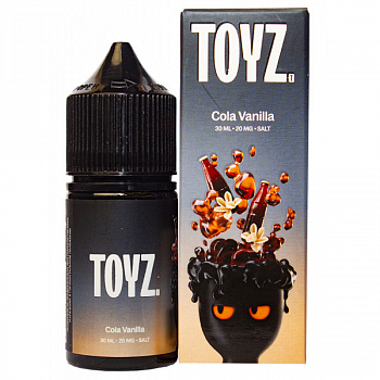 Жидкость для ЭСДН Toyz Zero "Cola Vanilla / Ванильная Кола" 30мл 0мг.