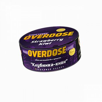 Табак Overdose, 25гр "Strawberry Kiwi / Клубника - киви"