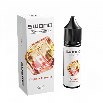 Ароматизатор SWONQ ICE CLUSTER "Персик Малина" 13мл (на 30мл)