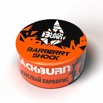 Табак Burn Black, 25гр "Barberry Shock / Кислый барбарис"