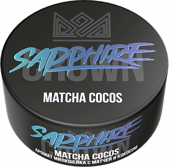 Табак Sapphire Crown, 25гр "Matcha cocos / Матча и кокос"