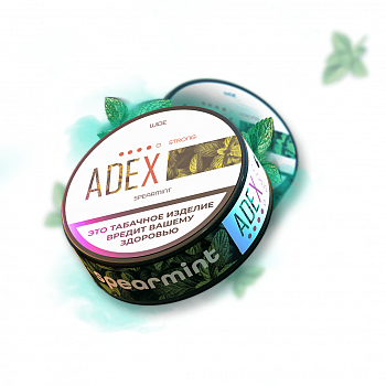 Жевательный табак ADEX WIDE STRONG "Spearmint" 12гр