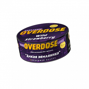 Табак Overdose, 25гр "Wild Strawberry / Дикая земляника"