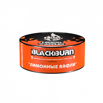 Табак Burn Black, 25гр "Lemon Waffles / Лимонные вафли"