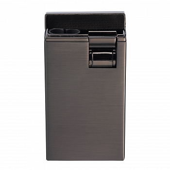 Зажигалка S.QUIRE FL011 Graph газовая/турбо/двойное пламя/графит