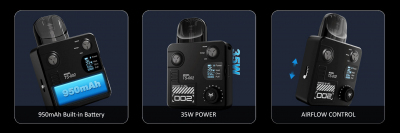 Kumiho THOTH S 1000mAh KIT (Armour Black)