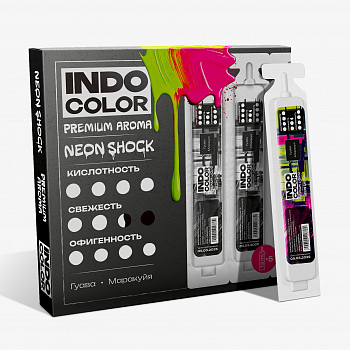 Ароматизатор IndoColor "Neon Shock / Гуава, маракуя" 13мл