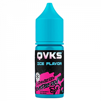 Ароматизатор QVKS ICE KONSTRUKT "Клубника Малина" (на 30мл)