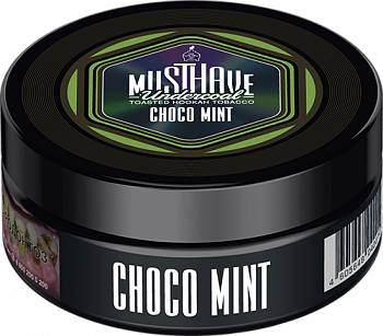 Табак Must Have Undercoal, 25гр "Choco Mint / Шоколад с мятой"