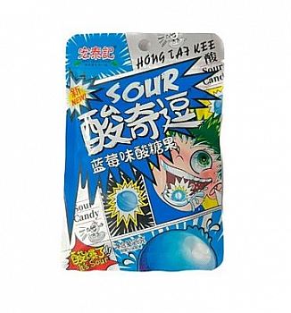 Кислые леденцы "Стиль" Черника 26гр 1шт/20уп