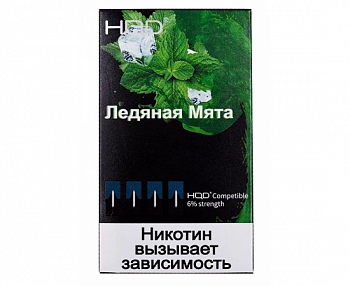 Картридж HQD Мята 2% 1шт 4/уп